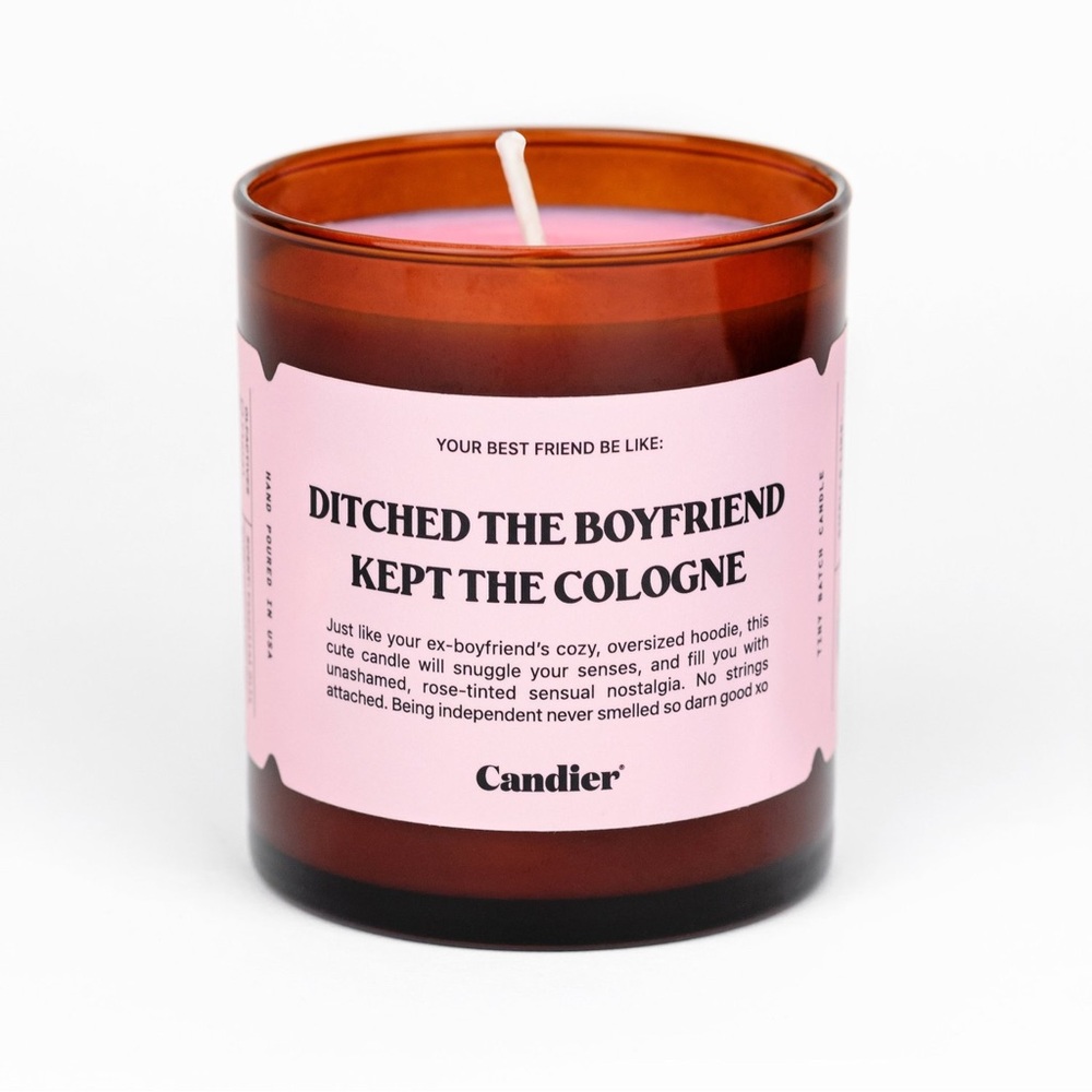Candier Ditched The Boyfriend Kept The Cologne Candle
